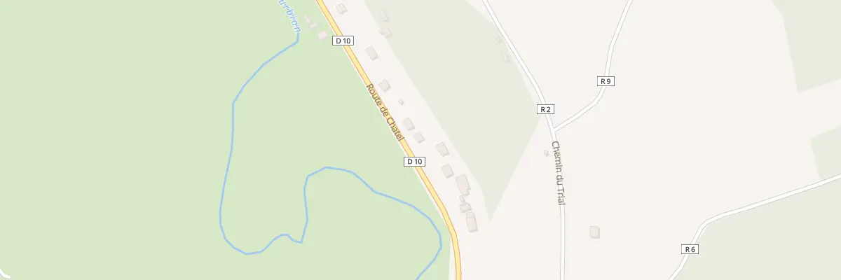 Plan du 454 Rte de Châtel à Vaxoncourt