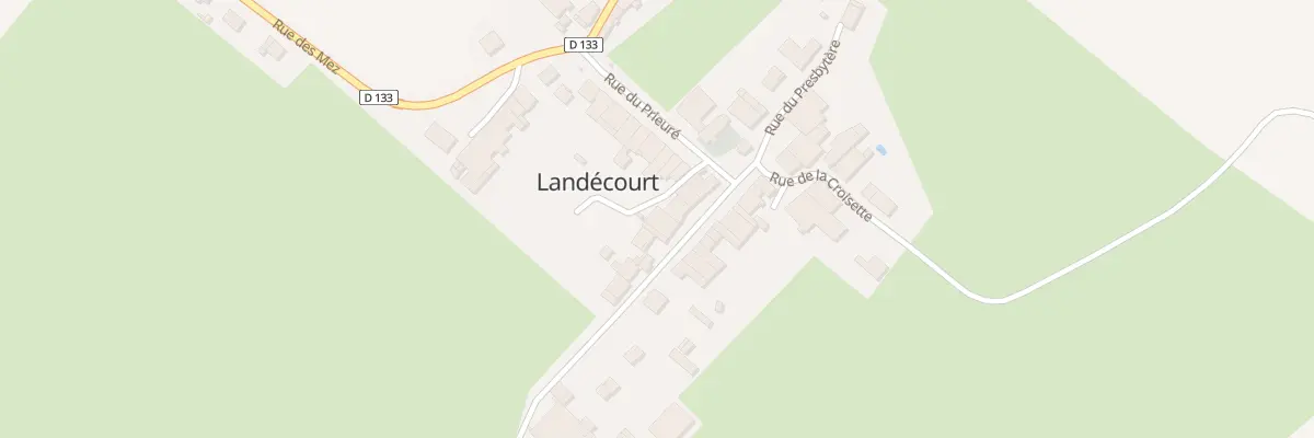 Plan du 4 Rue de la Corvée à Landécourt