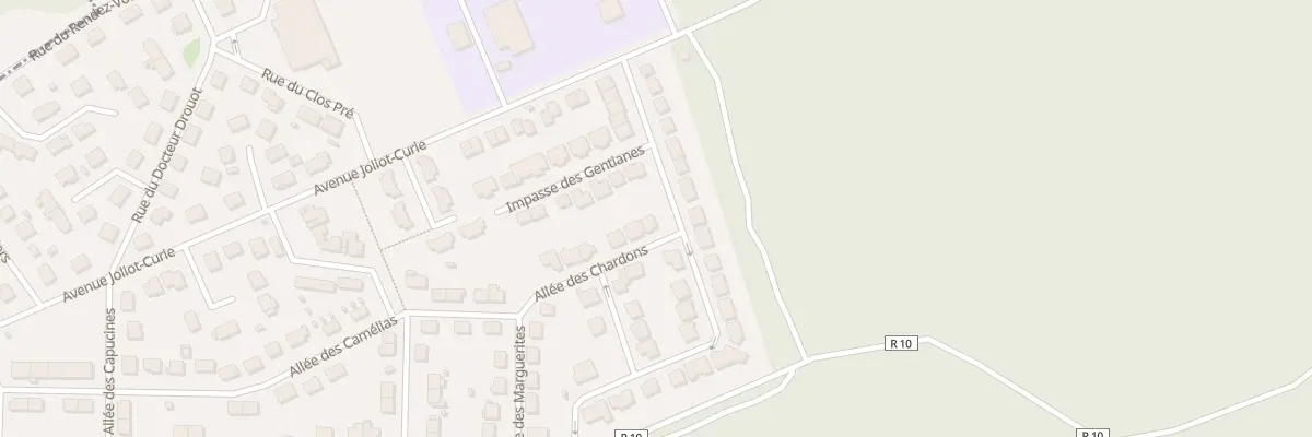 Plan du 13 All des Chardons à Blainville-sur-l’Eau