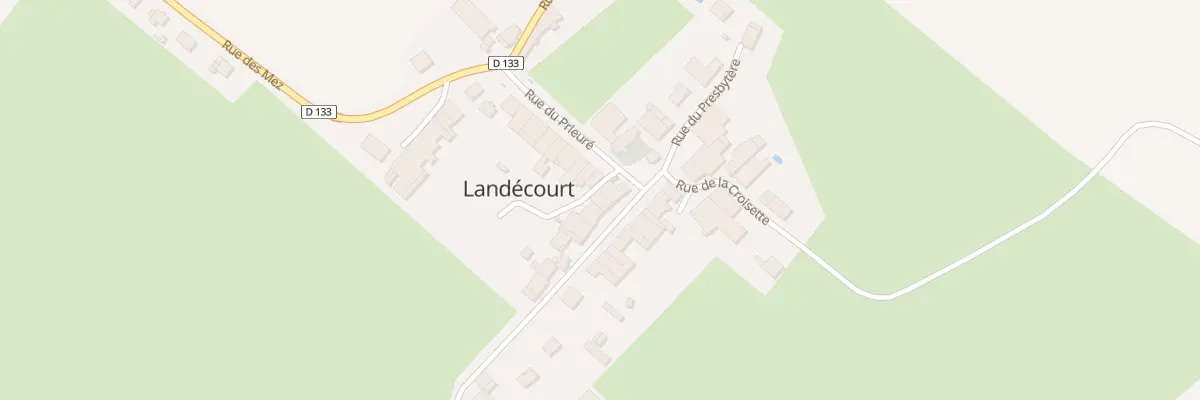 Plan du 2B Rue de la Corvée à Landécourt