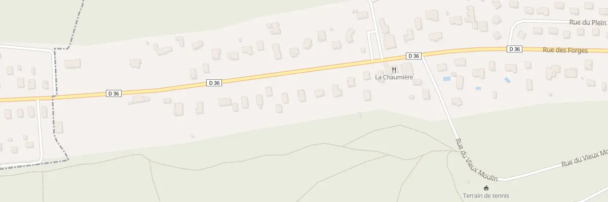 Plan du 99 Rue des Forges à Chantraine