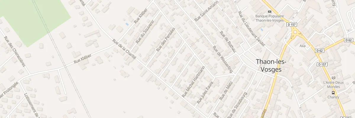 Plan du 5 Rue des Lilas Thaon à Thaon-les-Vosges