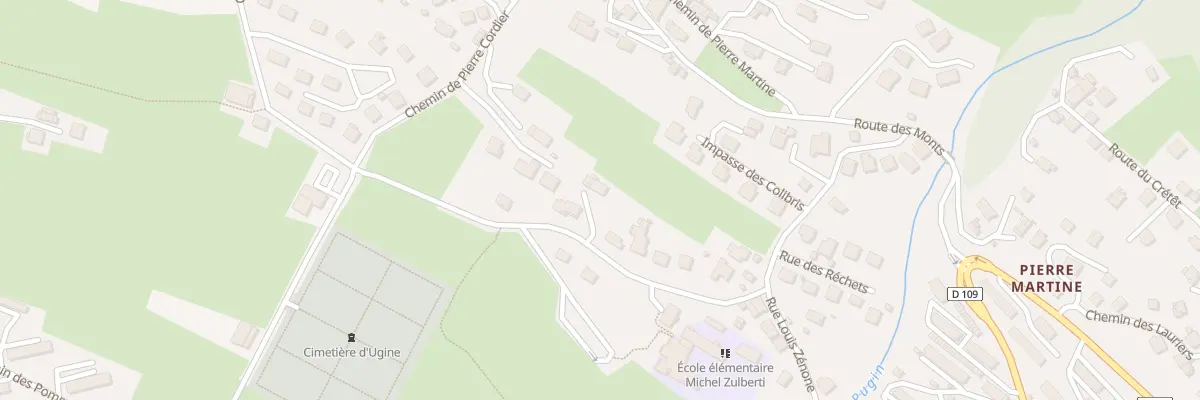 Plan du 461A Rue du Centenaire à Ugine