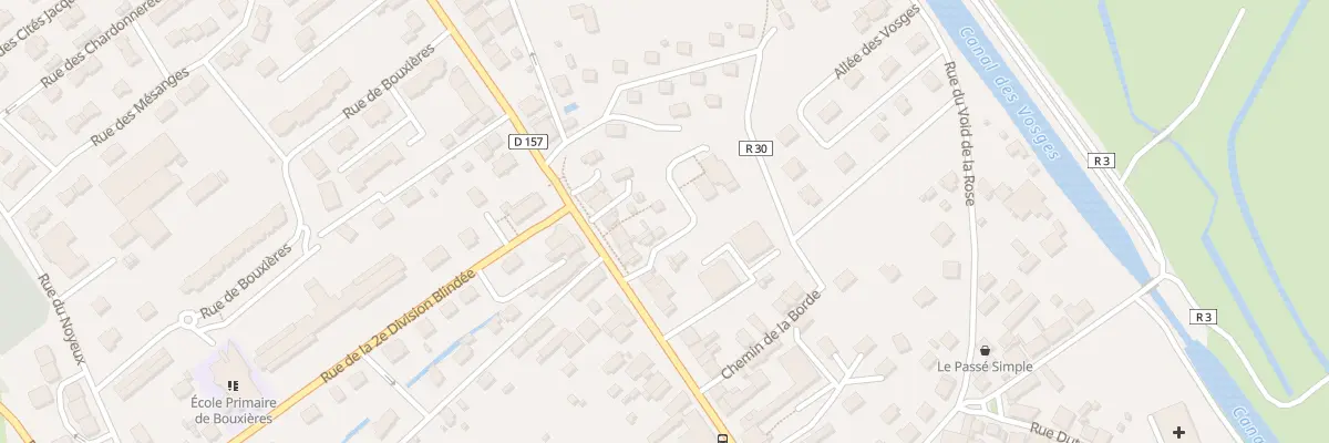 Plan du 74 Rue de Lorraine Thaon à Thaon-les-Vosges