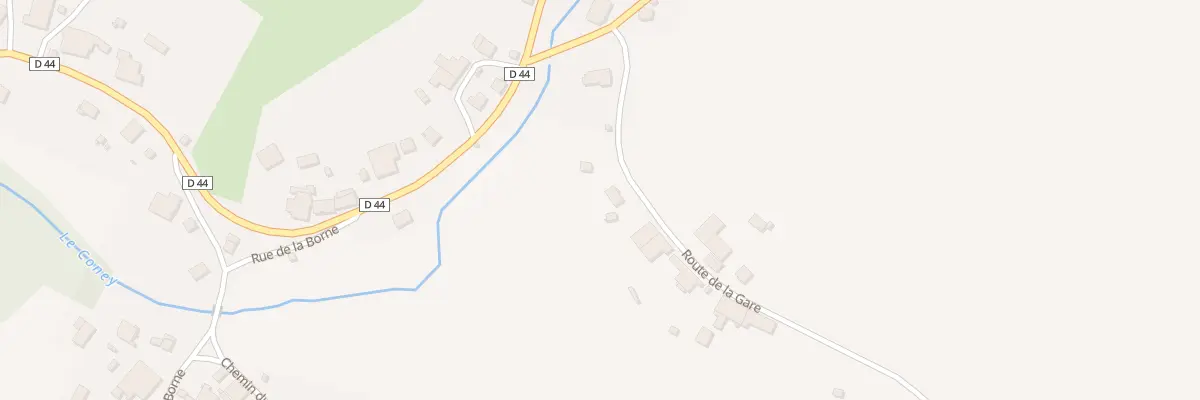 Plan du 130 Rte de la Gare Les Buissons à Uriménil