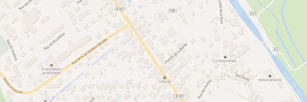 Plan du 62 Rue de Lorraine Thaon à Thaon-les-Vosges