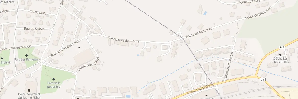 Plan du 470 Rue du bois des tours à Bonneville