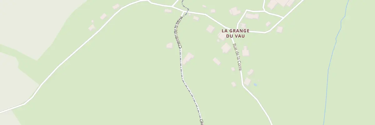 Plan du 1 Che de la Mine à Vy-lès-Lure