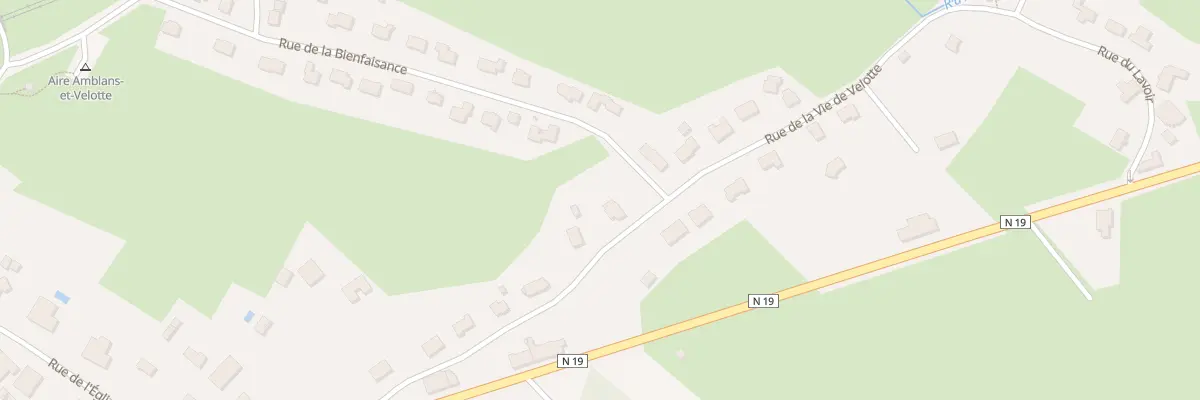 Plan du 9 Rue de la Vie de Velotte à Amblans-et-Velotte