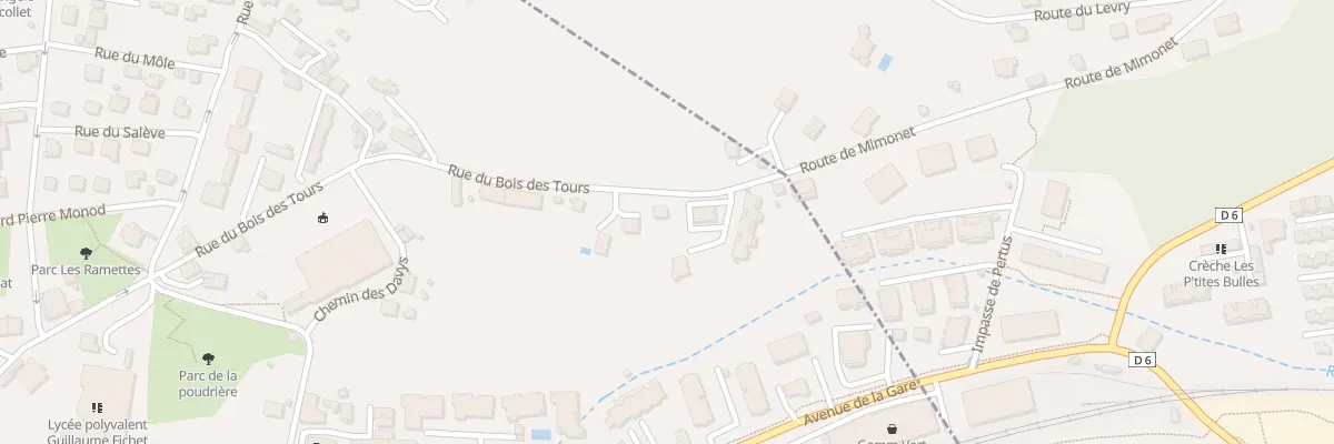 Plan du 508 Rue du bois des tours à Bonneville