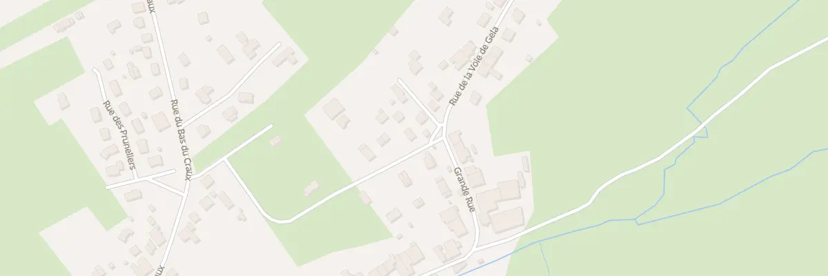 Plan du 4 Rue des Mets d’Amont à Froideconche