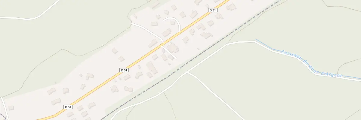 Plan du 289 Rue du Général de Gaulle à Chantraine