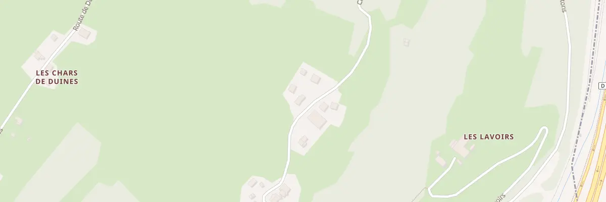Plan du 5401 Les Chenes à Marthod