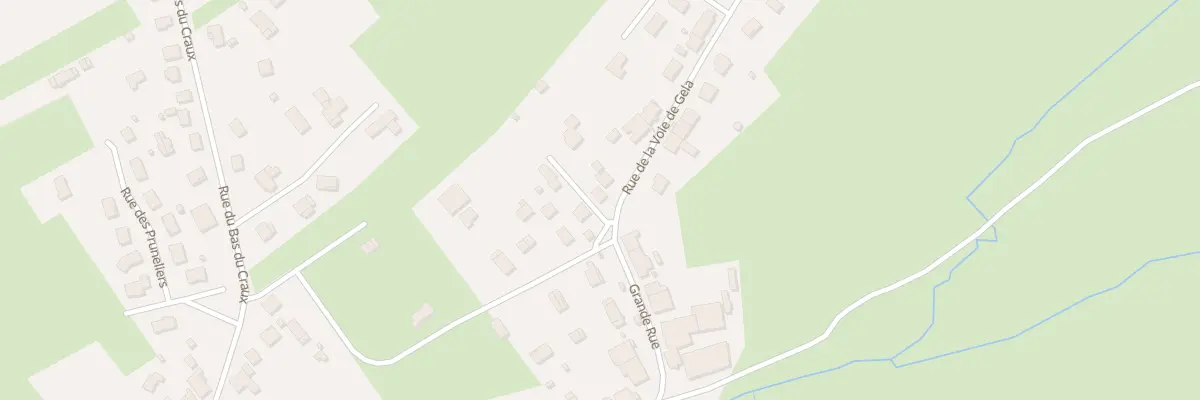 Plan du 1B Rue Voie Gela à Froideconche