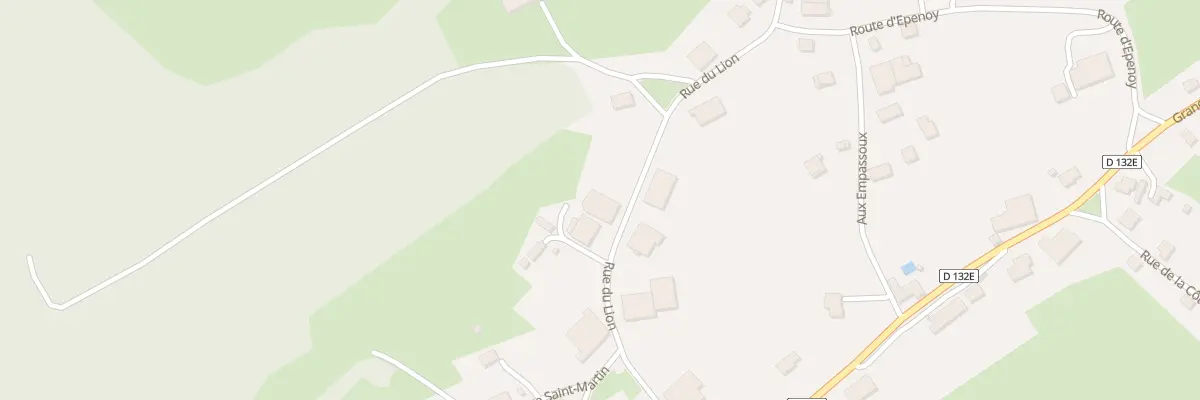 Plan de Village Bas à Passonfontaine
