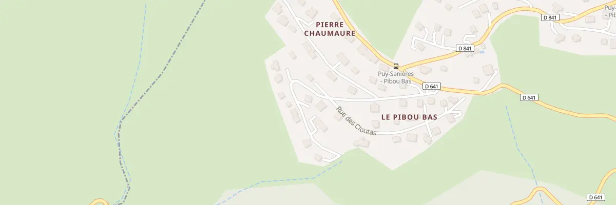 Plan du 5045 Le Pibou Bas à Puy-Sanières