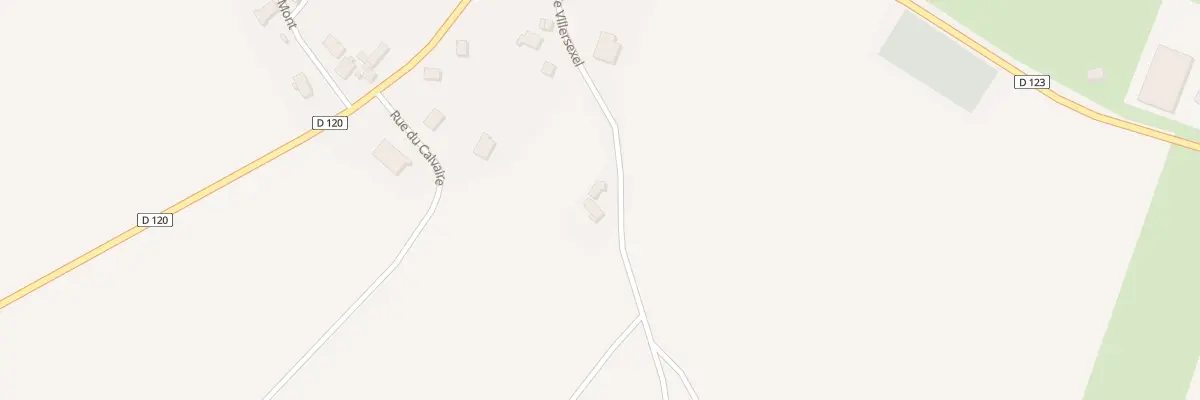 Plan du 6 Rte de Villersexel à Aillevans