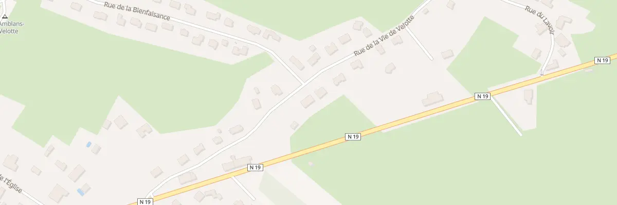 Plan du 2A Rue de la Vie de Velotte à Amblans-et-Velotte