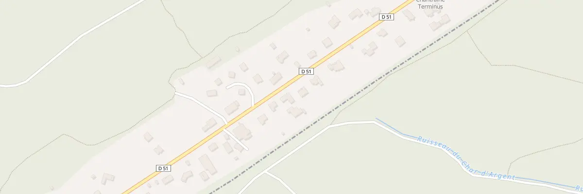 Plan du 279B Rue du Général de Gaulle à Chantraine