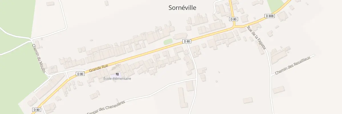 Plan du 46 Gr Grande Rue à Sornéville
