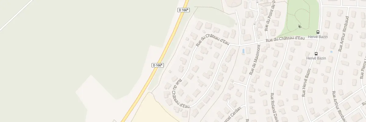 Plan du 45 Rue du Château d’Eau à Golbey