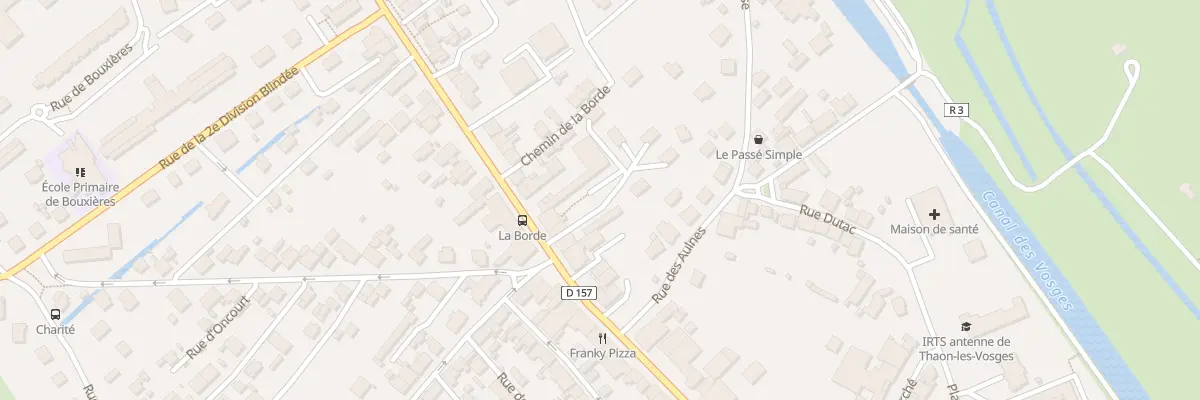 Plan du 38A Rue de Lorraine Thaon à Thaon-les-Vosges