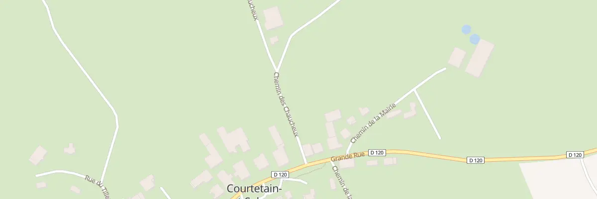 Plan du 6 Rue Grande Rue à Courtetain-et-Salans