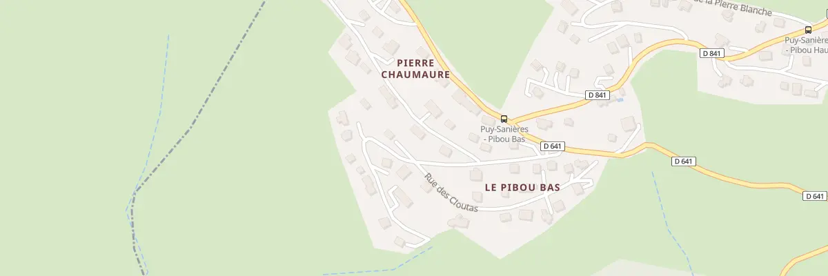 Plan du 5052 Le Pibou Bas à Puy-Sanières