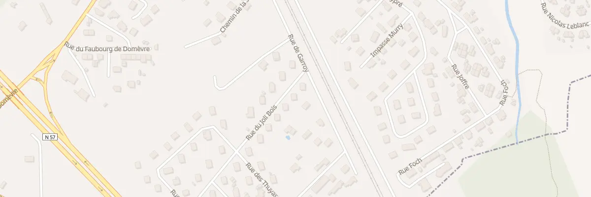 Plan du 3 Rue du Joli Bois à Thaon-les-Vosges