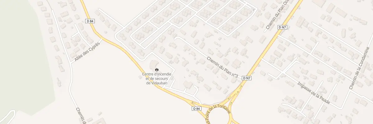 Plan du 141 Che du Plan N 3 à Vidauban