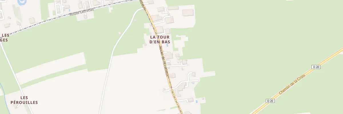 Plan du 475 Rte de l’Ecutieux à La Tour