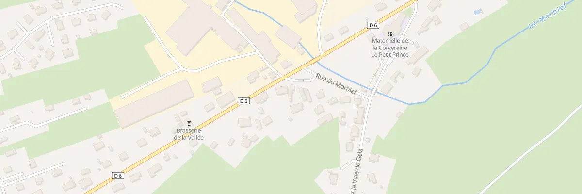 Plan du 15 Rue du Morbief à Froideconche