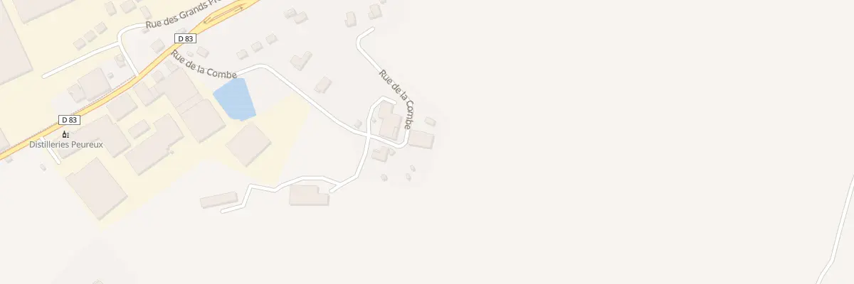 Plan du 29 Rue de la Combe à Fougerolles-Saint-Valbert