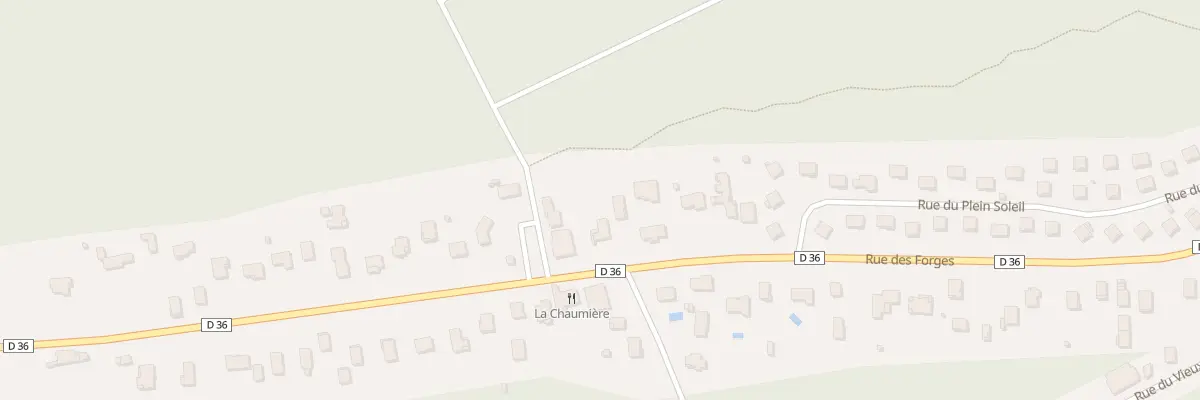 Plan du 100 Rue des Forges à Chantraine