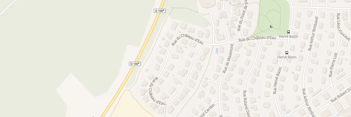 Plan du 24 Rue du Château d’Eau à Golbey