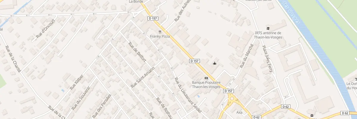 Plan du 19 Rue de Lorraine Thaon à Thaon-les-Vosges