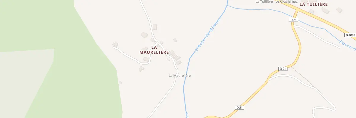 Plan du 26 La Maureliere à Senez