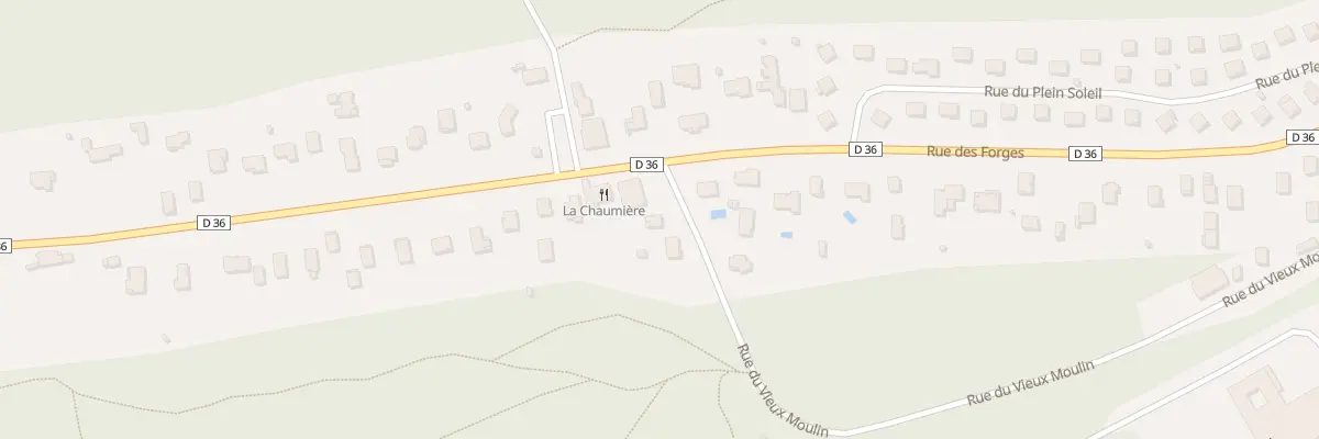 Plan du 25 Rue du Vieux Moulin à Chantraine