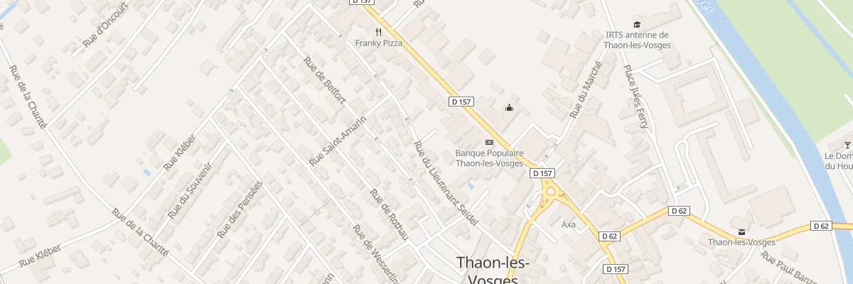 Plan du 15 Rue de Lorraine Thaon à Thaon-les-Vosges