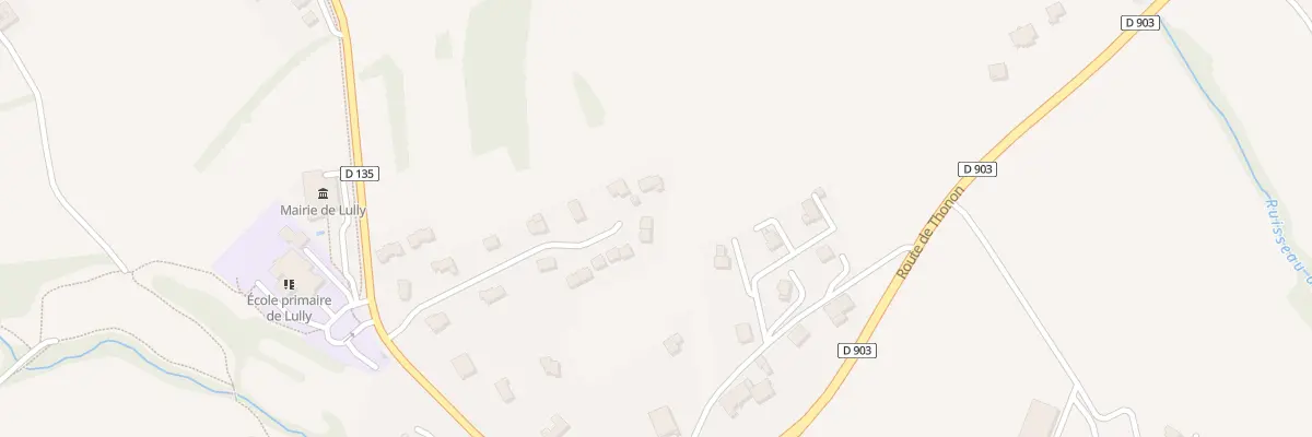 Plan du 210 Imp de la Gravelière à Lully