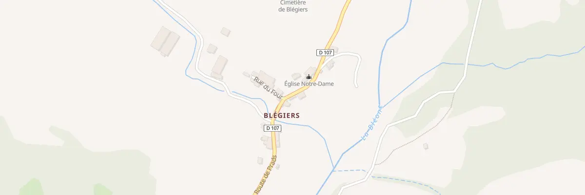 Plan du 5057 Le Village de Blegiers à Prads-Haute-Bléone