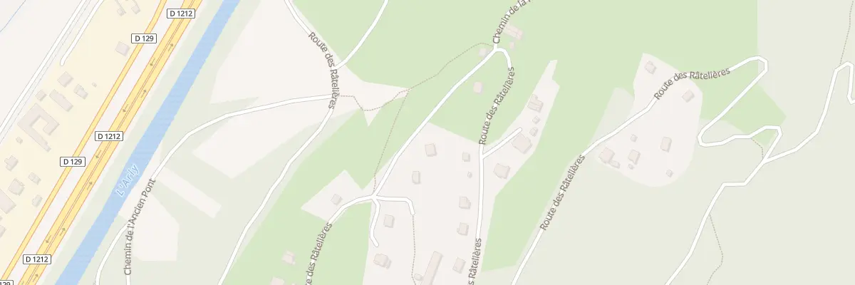 Plan du 5321 Les Peguets à Marthod