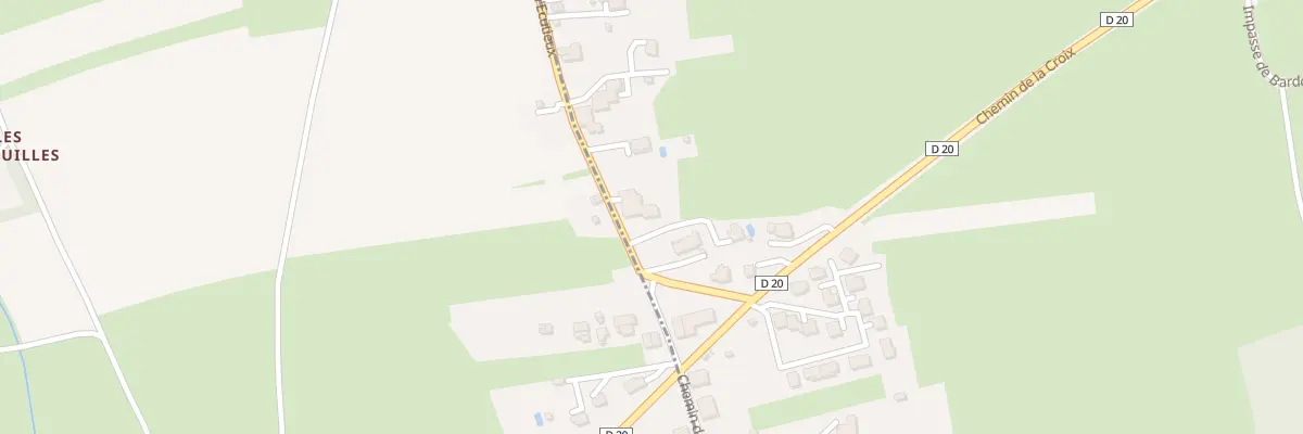Plan du 647 Rte de l’Ecutieux à La Tour