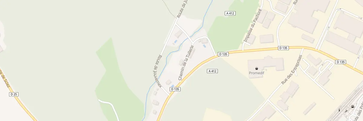 Plan du 61 Che de la Tuilerie à Perrignier