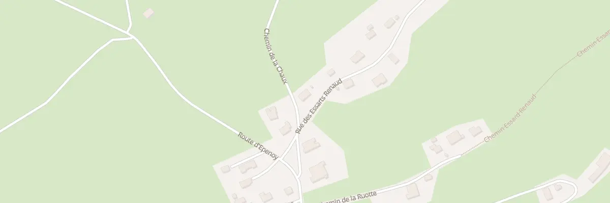 Plan du 3 Rue des Essarts Renaud à Passonfontaine