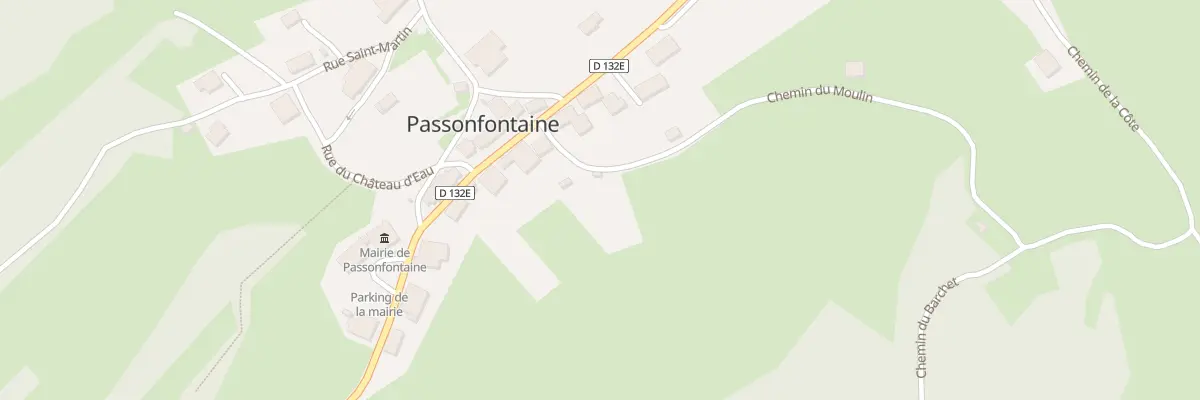 Plan du 25 Gr Grande Rue à Passonfontaine