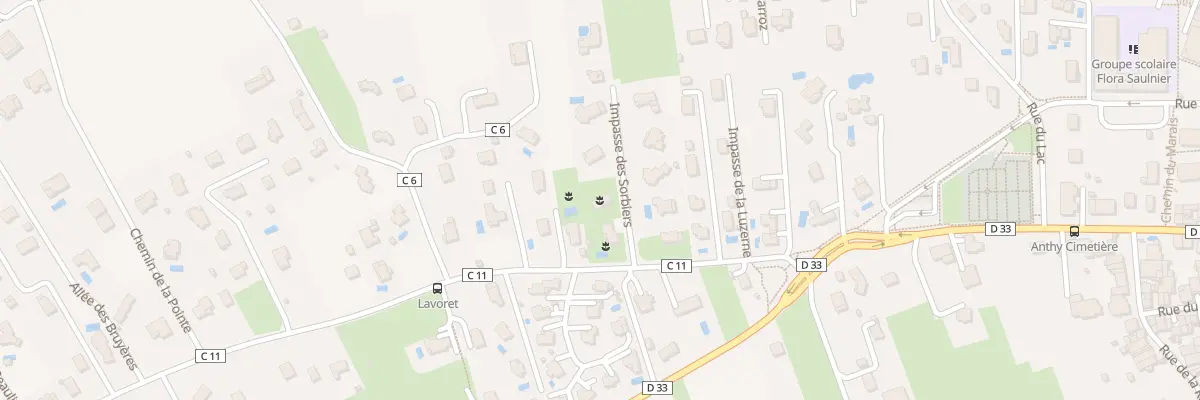 Plan du 30 Rte du Lavoret à Anthy-sur-Léman