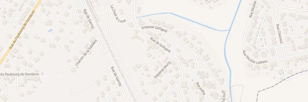 Plan du 48 Rue Gohypre à Thaon-les-Vosges