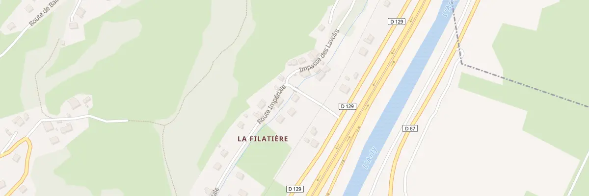Plan du 5243 La Filatiere à Marthod