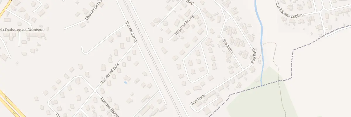 Plan du 72 Rue Gohypre à Thaon-les-Vosges